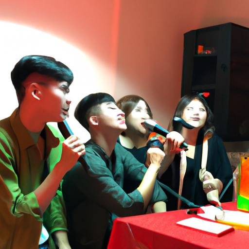 Tối hát karaoke cùng những người bạn, với ca khúc 'Vì Anh Thương Em Nhạc Chuông' được yêu thích nhất.