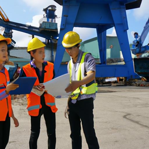 Nhóm kỹ sư thảo luận về quy trình sản xuất tại Thái Lai Cần Thơ