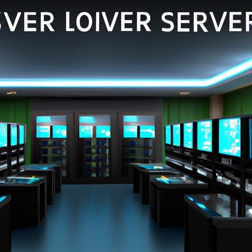 Phòng máy chủ với nhiều máy chủ chạy SQL Server 2014 Enterprise Full.