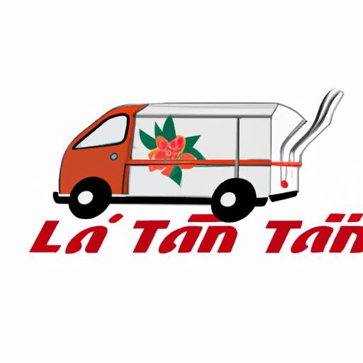 Xe tải giao hàng với logo Thái Lai Cần Thơ