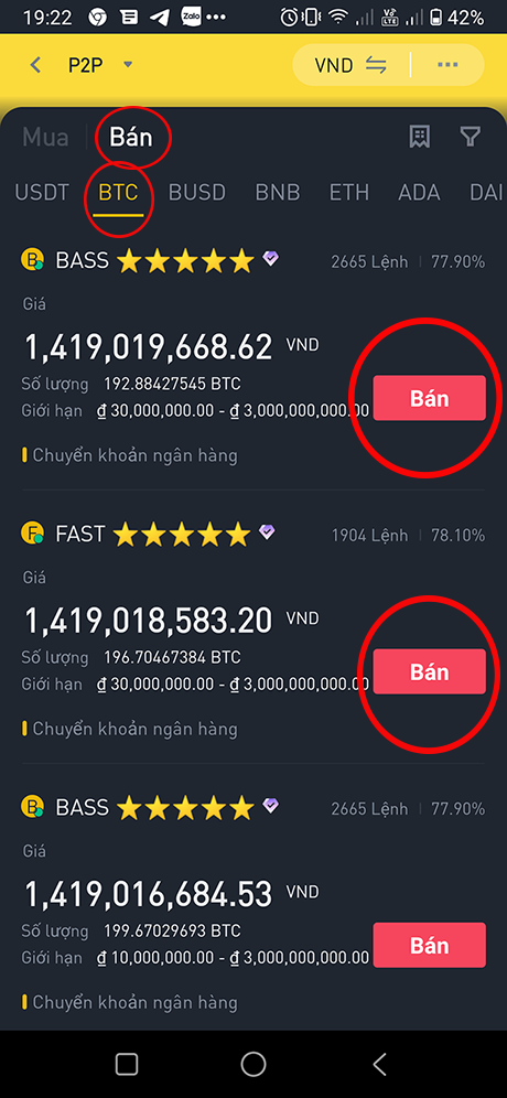 Cách mua bán Pi coin trên sàn Binance