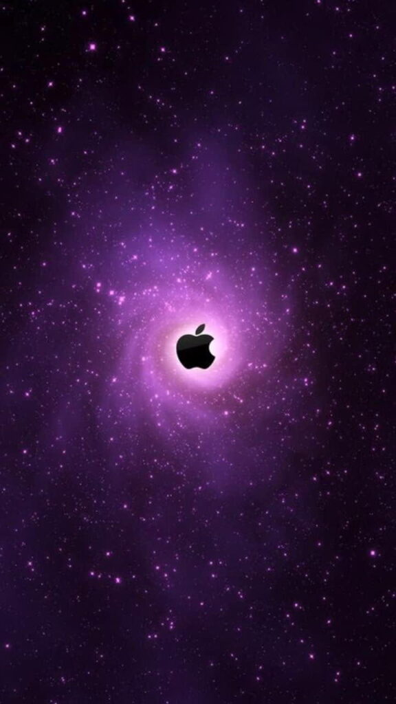 hình nền iPhone 14 Pro Max màu tím