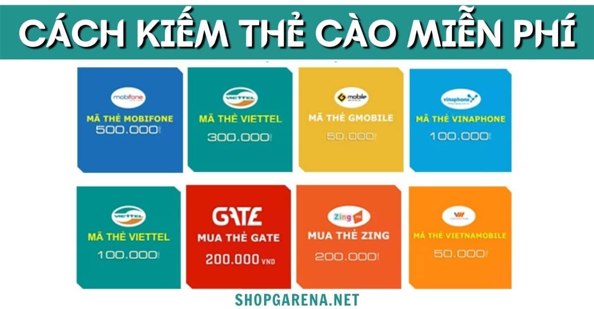 App Mua Thẻ Garena