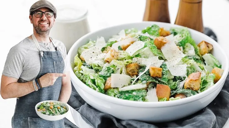 Salad Caesar Gà Nướng