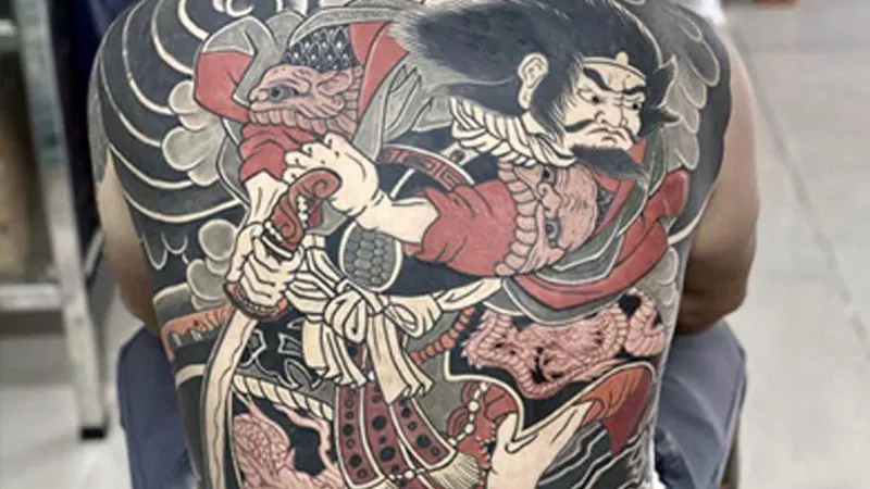 Mẫu xăm Nhật cổ Samurai