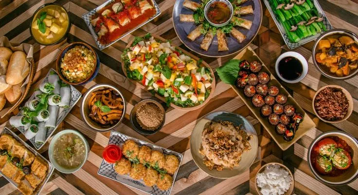 Đặc điểm của quán buffet chay