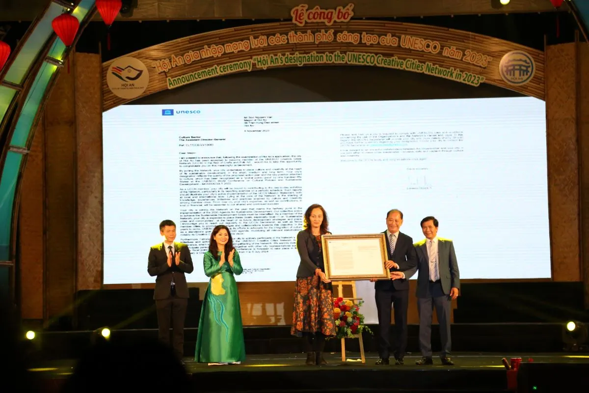 Hội An được Unesco công nhận